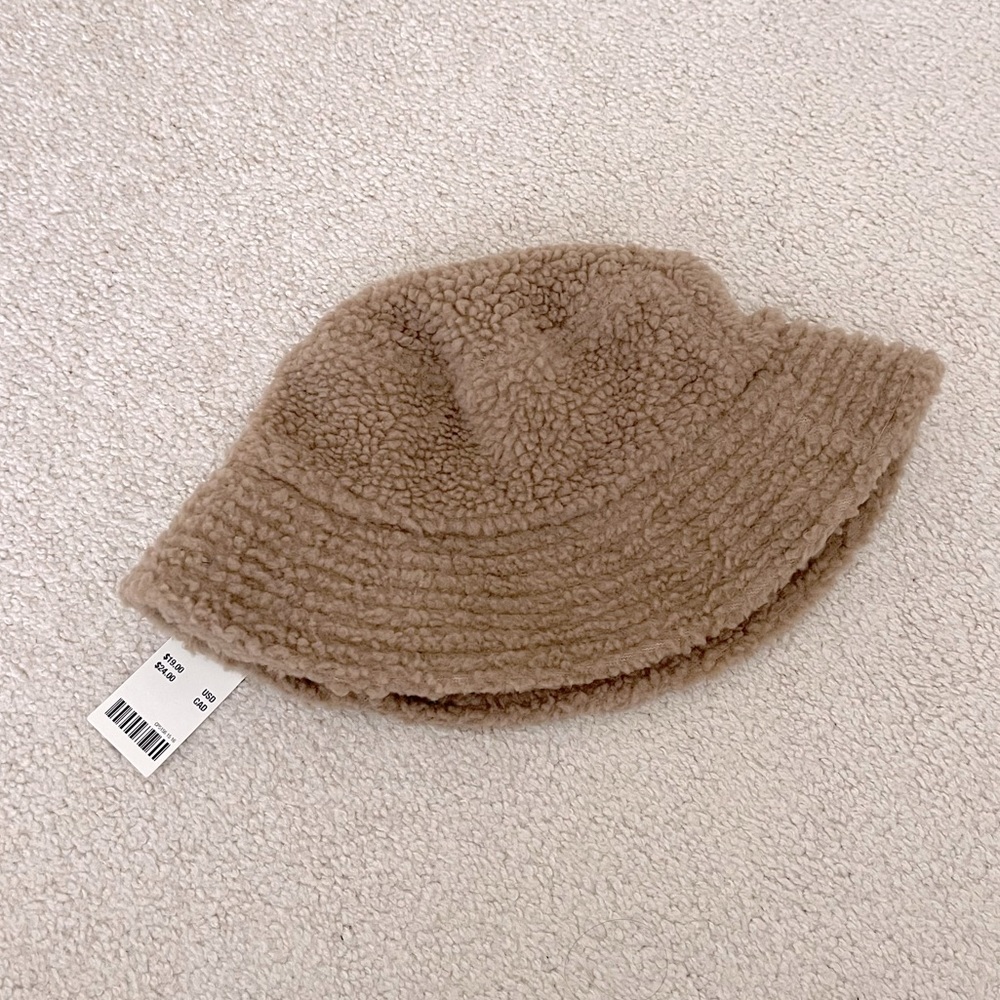 Urban Outfitters Teddy Bucket Hat
